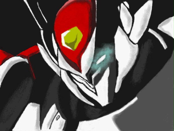 絵心教室で描いたテッカマンブレード
