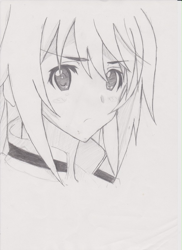 シャルロット（シャーペン描き）