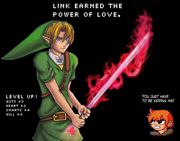 Link earned the Power of Love