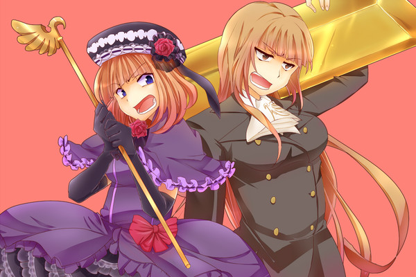姉妹タッグ!