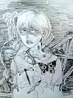 虫と女の子