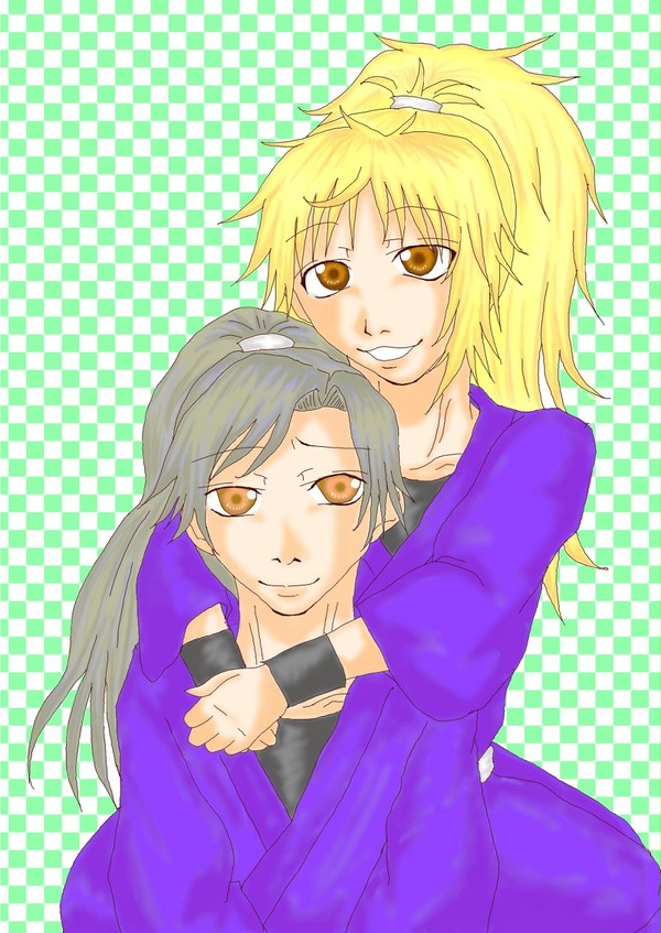 綾部にタカ丸が ぎゅ 。