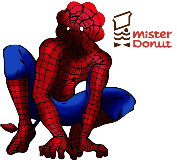ポンデライオン　モデル　スパイダーマン