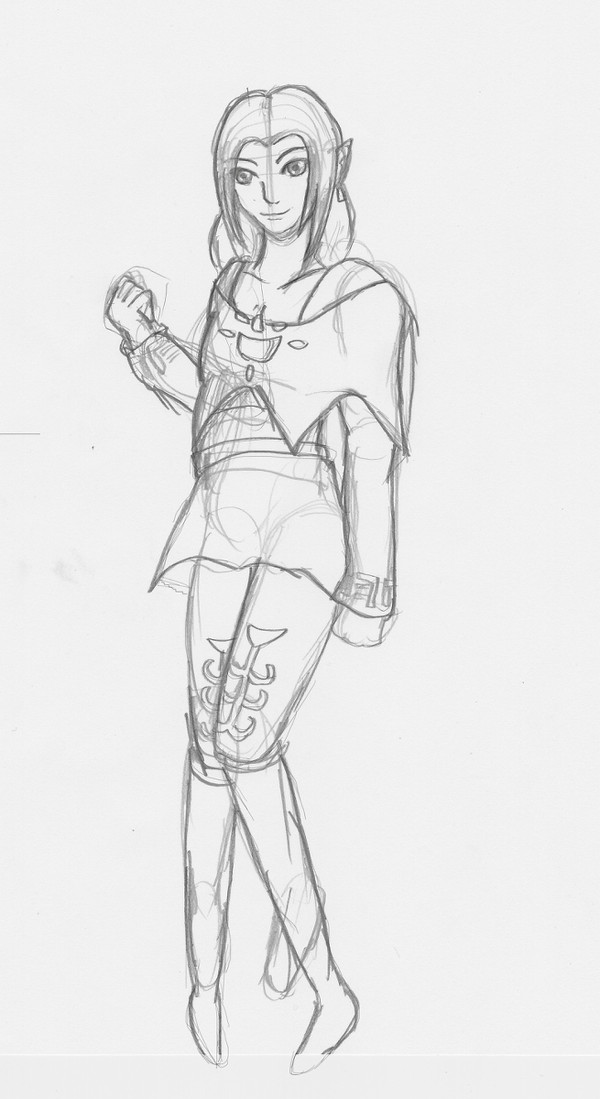 てけとーに描いた　後悔はしている
