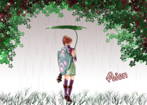 Aion-in the rain