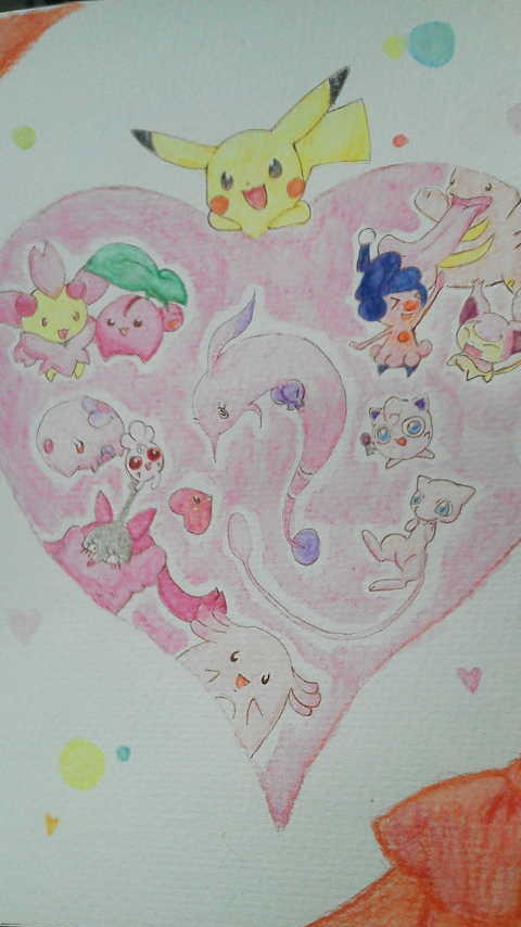 ピンクのポケモン大集合