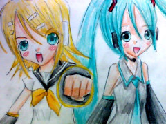 ボーカロイド イラスト