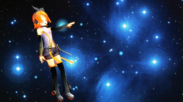 Kagamine Rin Append Sweet Nebula