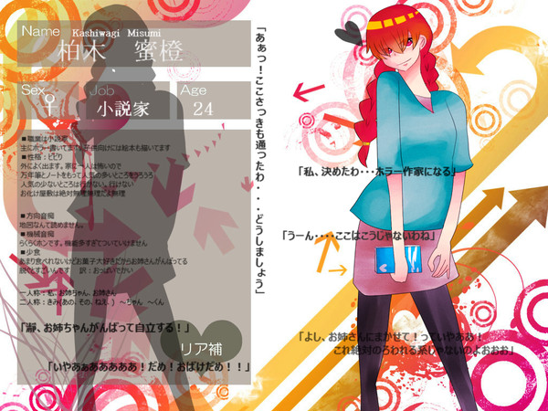 【リア捕】柏木 蜜橙【キャラシ】