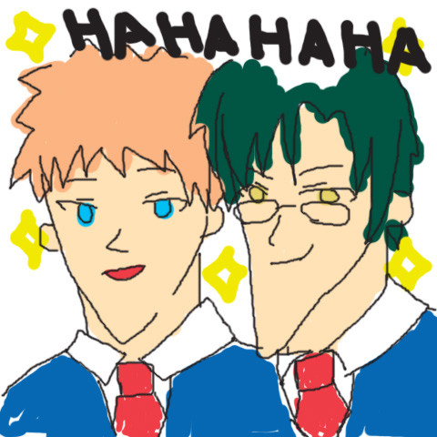 学園ハンサム落書き