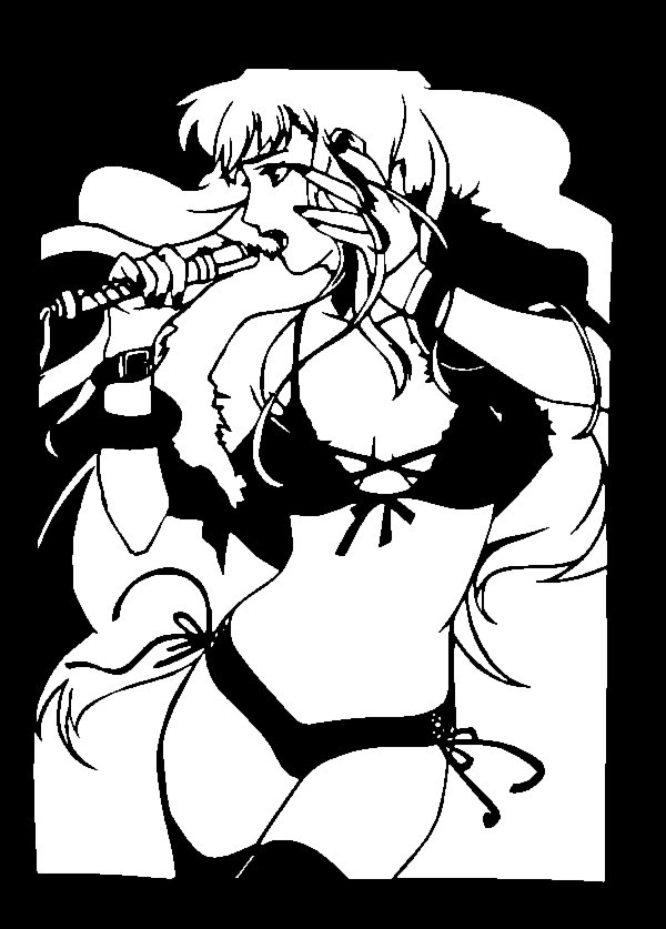 【切り絵】シェリル・ノーム