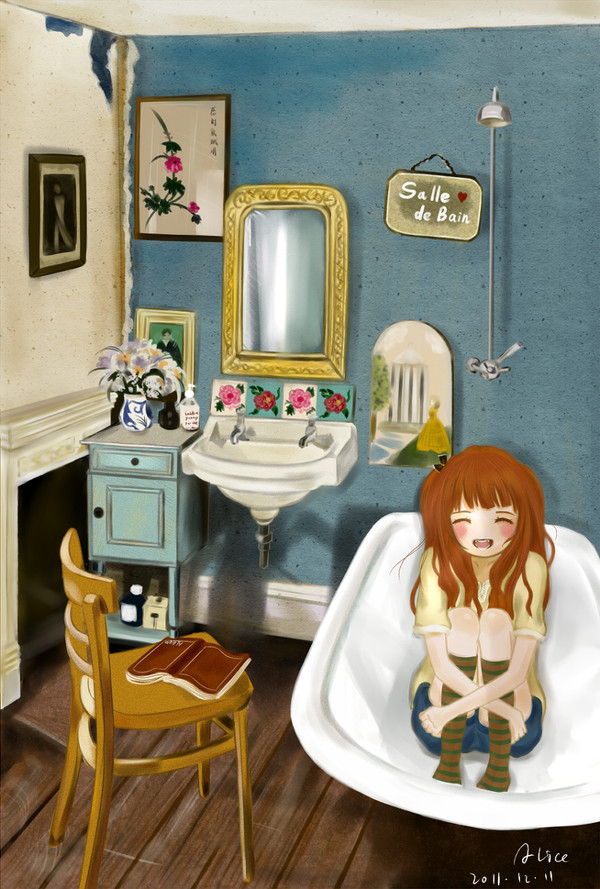 summerのbathroom