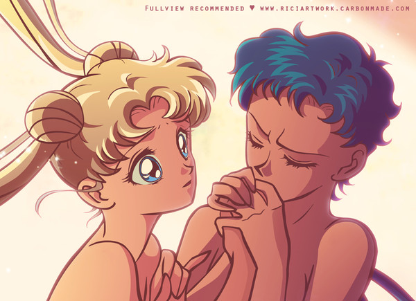 Usagi & Seiya Close-Up
