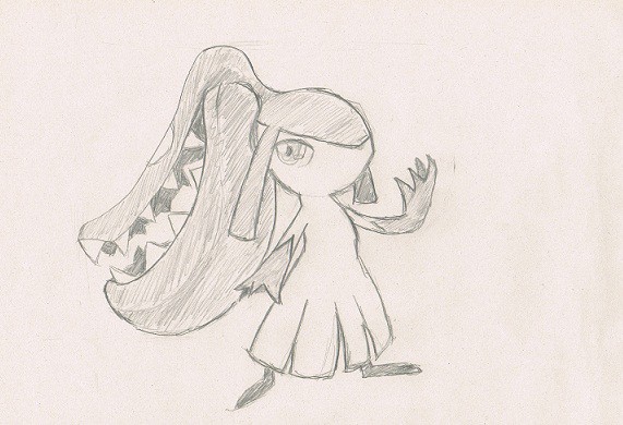 落書き　クチート