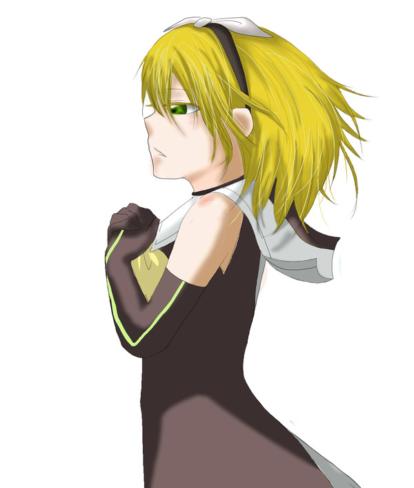 炉心融解のリンちゃん描いてみた