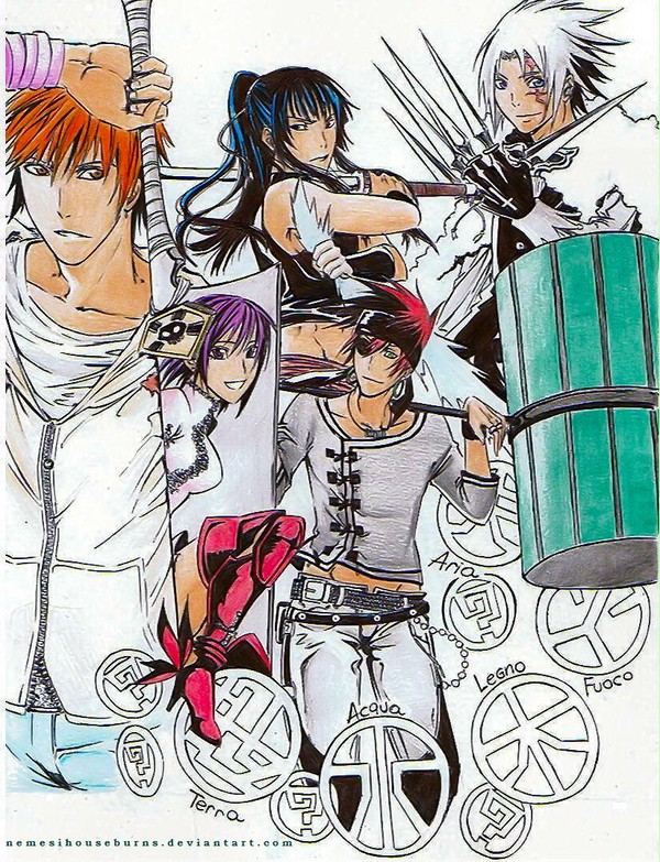 Bleach and DGM - heroes