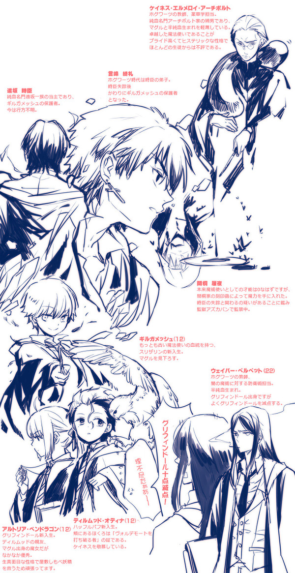 Fate/zero × Harry Poter