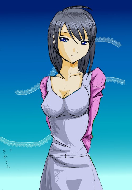 隣のお姉さん。