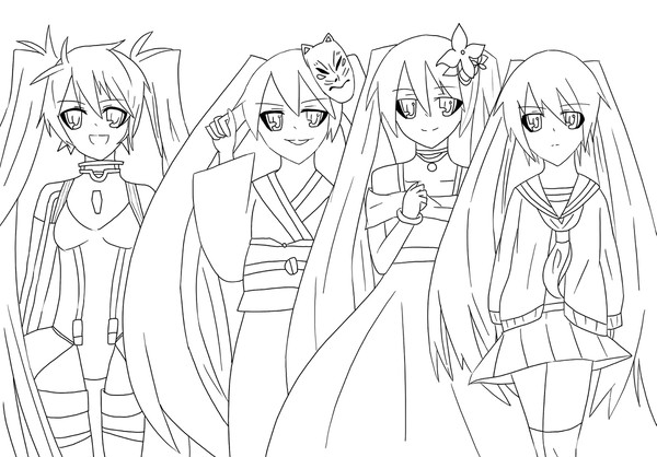 DIVA線画