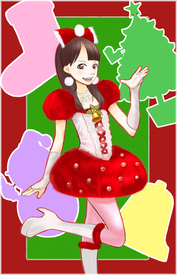 サンタさんかなこぉ↑