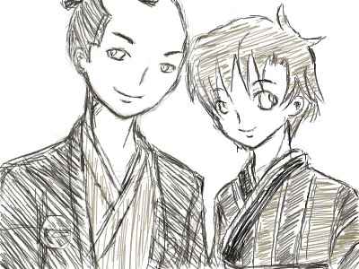未来（女体化）と今一