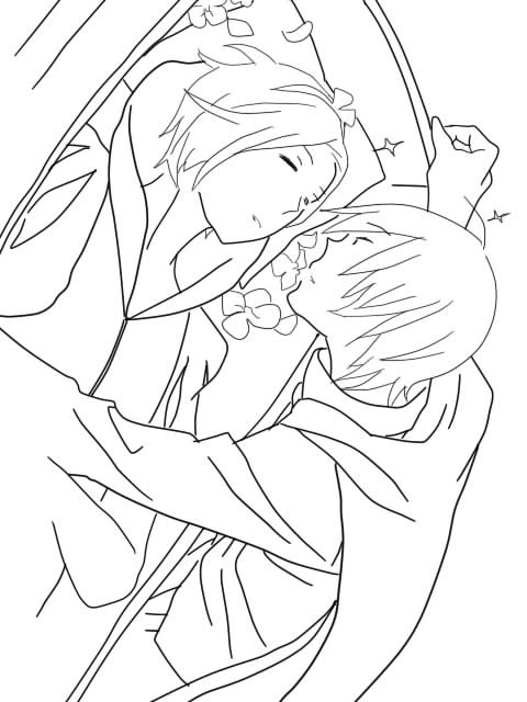 【線画】しらゆたひめ