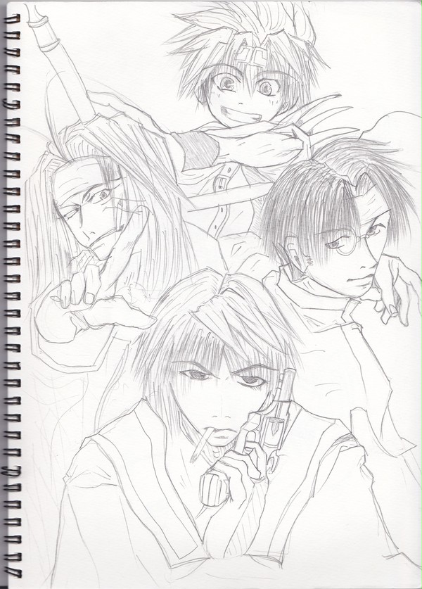 最遊記　模写