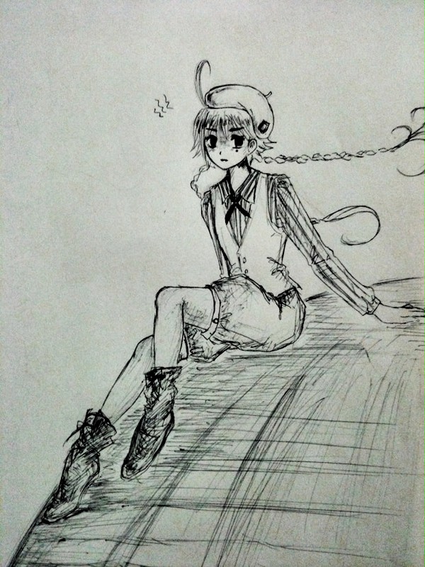 【ヘタリア】クーゲルムーゲル君とモロッシアさんを描いてみる