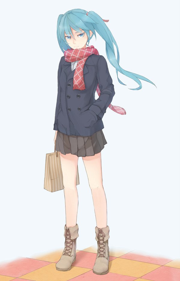 冬の不機嫌ミクさん