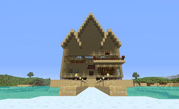 【Minecraft】我が家の外観
