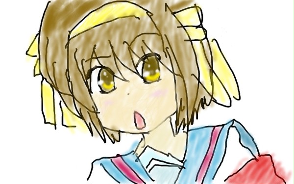 何だかハルヒが描きたくなった