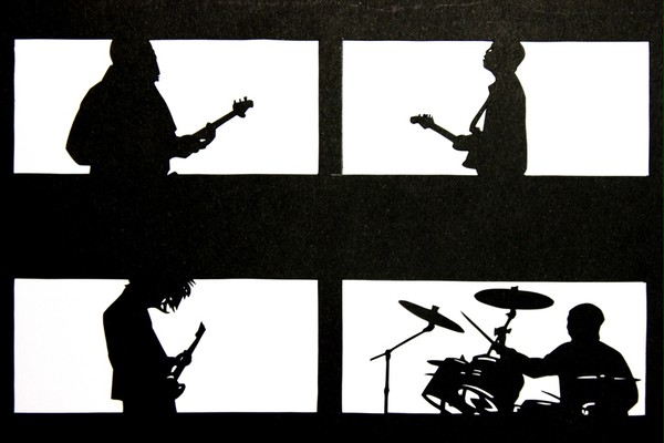 切り絵でthe band apart