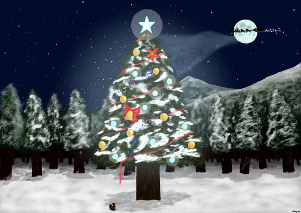 Tree for squirrel