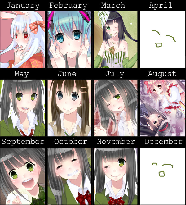 絵師一年進化録