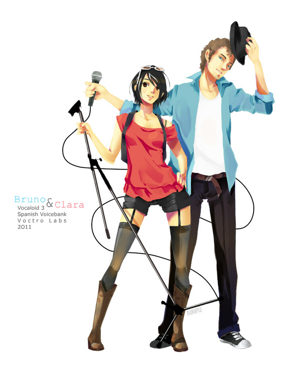【CLARA】スペイン語VOCALOID【BRUNO】