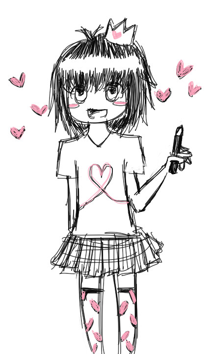 Pink and Black