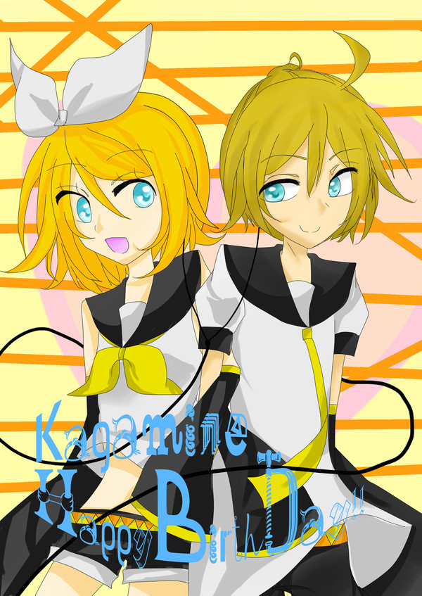 【鏡音誕生祭】リンレンはぴば！【２０１１】