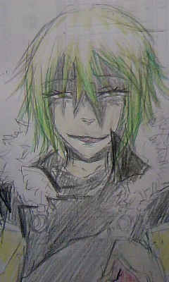 フラン君（落書きに色塗っただけ）