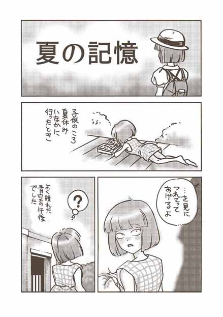 『夏の記憶』　　夏コミ80さん刊の本より　冬の新刊によせて