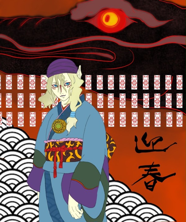 年賀状・モノノ怪