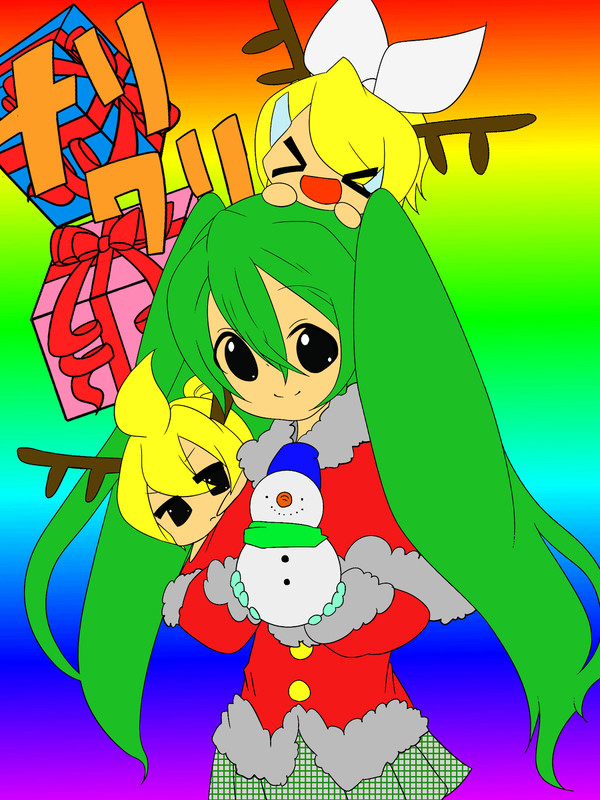 ミクを塗ってみた
