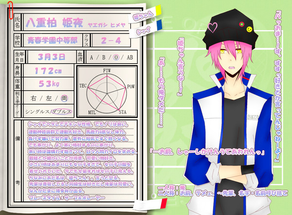【ピクテニ】八重柏 姫夜【2-4】