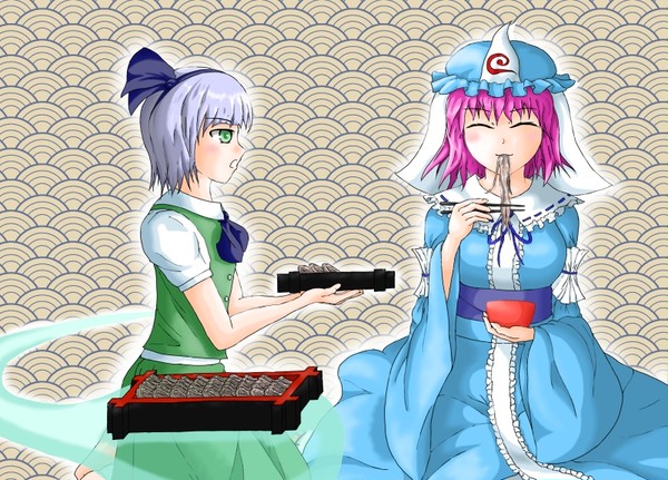 幽々子様、食べすぎですよ