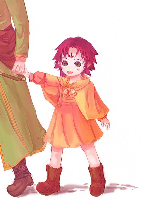 ファと手つなぎ