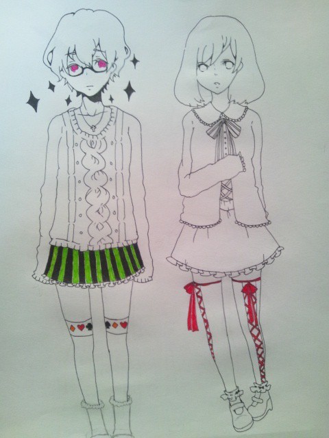 お洋服。