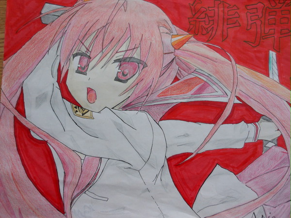 緋弾のアリア　　神埼・Ｈ・アリア（模写）