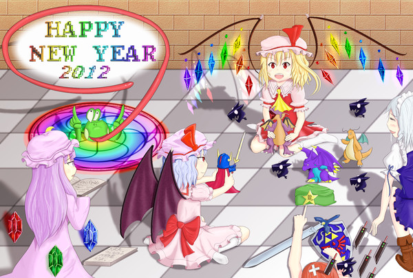 【2012年賀】あけましておめでこうまかん