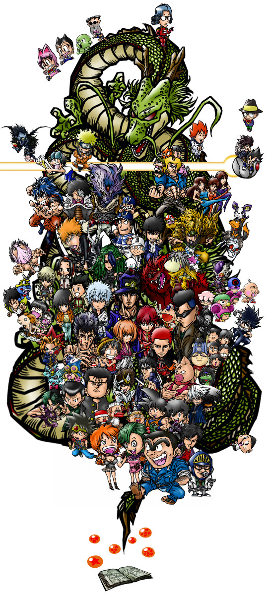 ジャンプ１００キャラ