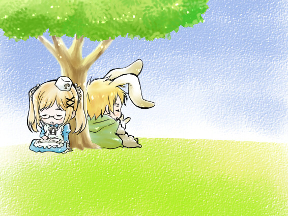 陽だまりでおひるね