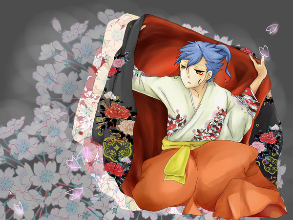 神楽と桜